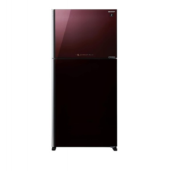 Sharp Top Mount Refrigerator, 820 Litres, Red Gradient - SJ-GT820G-RD3