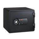 Eagle Compact Size Fire Resistant Safe, Black - YES-M020(BK)