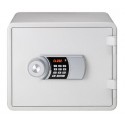 Eagle Compact Size Fire Resistant Safe, White - YES-M020(WH)