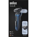 Braun Series 6 Wet and Dry Shaver with Travel Case, Blue - 61-B1000s