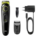 Braun Beard Trimmer for Men, Black - BT3221