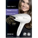 Braun Satin Hair 3, Hair Dryer with Ionic Function - HD380