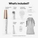 Braun Face Epilator Facespa Pro 911, Facial Hair Removal for Women - SE 911