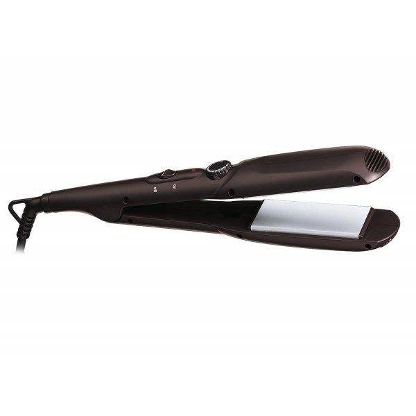 Braun Satin Hair Straightener with Extra Wide Plates, Black - ST310