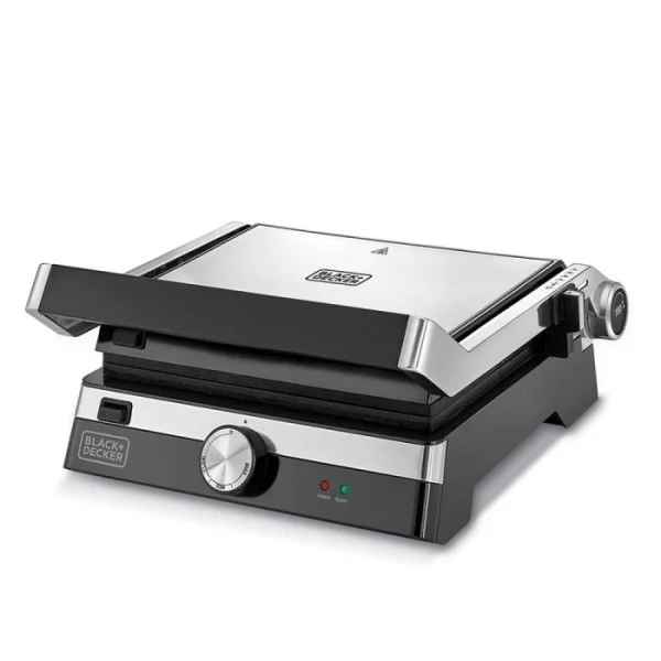 Black & Decker 180-degree, 2000Watts Contact Grill - CG2000-B5