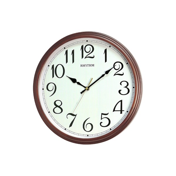 Rhythm Analog Wooden Wall Clock - CMG134NR06