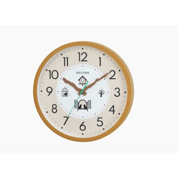 Rhythm Value Added Plastic Wall Clock - CMG611NR37