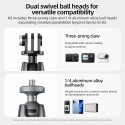 Telesin Aluminium Alloy Magnetic Mount for Action Cameras - CMM-001 Telesin Aluminium Alloy Magnetic Mount for Action Cameras - CMM-001