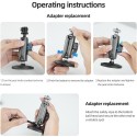 Telesin Aluminium Alloy Magnetic Mount for Action Cameras - CMM-001 Telesin Aluminium Alloy Magnetic Mount for Action Cameras - CMM-001