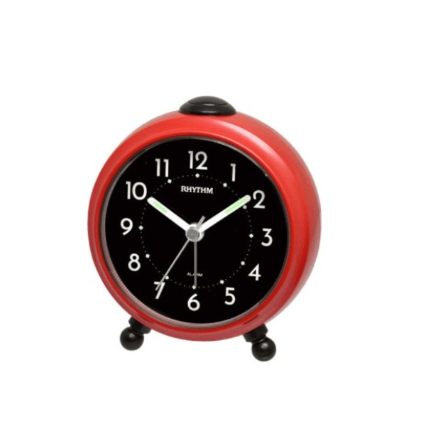 Rhythm Beep Alarm Clock, Red - CRE899NR01