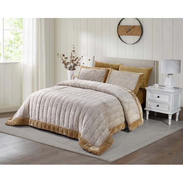 FIELDCREST (T) Comforter Fur 4Pcs - CH03437-011