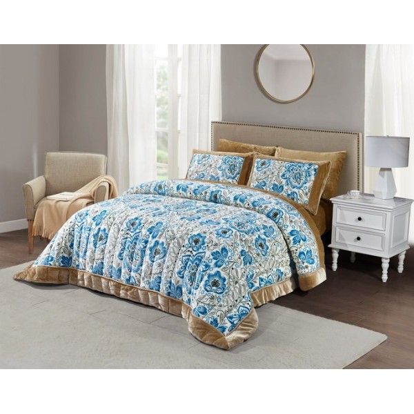 FIELDCREST (T) Comforter Fur 4Pcs - CH03437-015