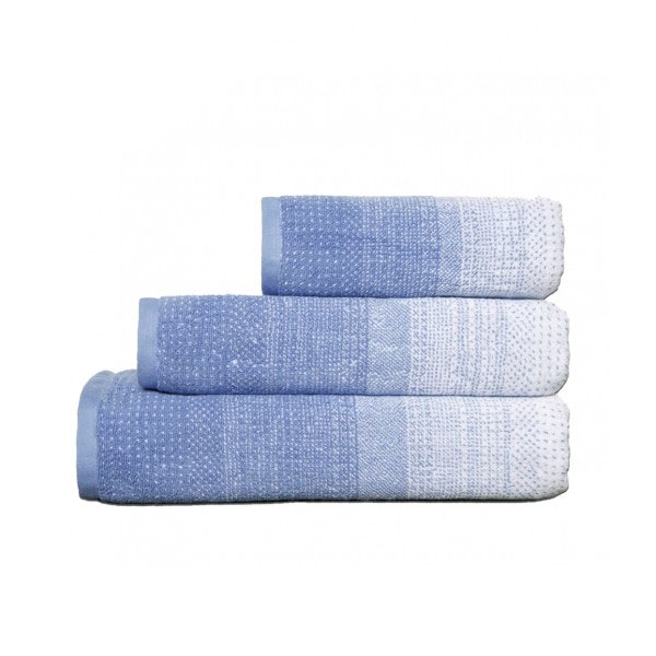 CANNON Stripe Line Towel 50x100 cm, Blue - CH01133-BLU