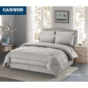 CANNON (K) STRP Hotel Line Comforter 6Pcs - CH03544-LGR