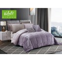 VALENTINI (T) Soft Print Flannel Comforter 4Pcs - CH03749-TR-3288