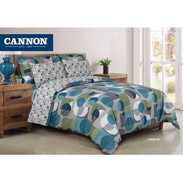 Cannon Single Printed Comforter Set of 4Pcs – HT03066-CN09-04