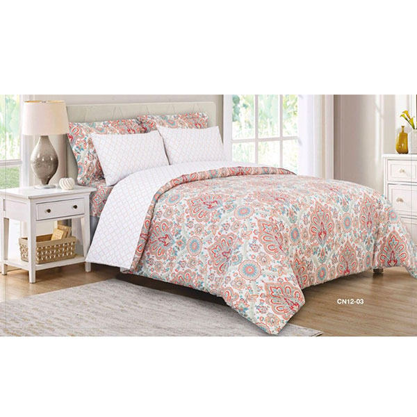 CANNON Single Printed Comforter, 4 Pieces - HT03066-CN12-03