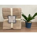 ARTEX Turkish Premium Cotton Mix Blanket, 160x220cm -   TU04002-BEG