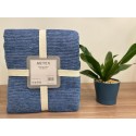 ARTEX Turkish Premium Cotton Mix Blanket, 160x220cm -   TU04002-NVY