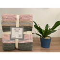 ARTEX Turkish Premium Cotton Mix Blanket, 160x220cm -   TU04002-PNK