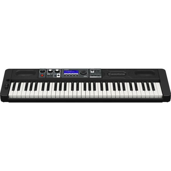 Casio 61 Keys Black Casiotone Keyboard - CT-S500C2