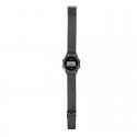 Casio Digital Black Dial Stainless Steel Watch for Unisex, Black - A171WEMB-1ADF
