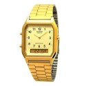 Casio Vintage Analog Watch for Unisex - AQ-230GA-9BMQ