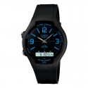 Casio Analog/Digital Black Band Watch for Men - AW-90H-2BVDF
