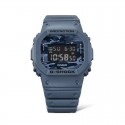 Casio G-Shock Digital Blue Dial Resin Band Watch for Men, Blue - DW-5600CA-2DR