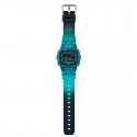 Casio G-Shock Digital Resin Band Bluetooth Watch for Men, Blue - DW-B5600G-2DR