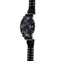 Casio G-Shock Analog-Digital Blue Dial Watch for Men, Black - GA-100RGB-1ADR