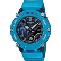 Casio G-Shock Analog-Digital Black Dial Watch for Men, Blue - GA-2200-2ADR