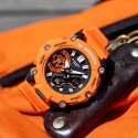 Casio G-Shock Analog-Digital Watch for Men, Orange - GA-2200M-4ADR