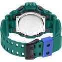 Casio G-Shock Analog-Digital Black Dial Watch for Men, Green - GA-700SC-3ADR