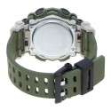 Casio G-Shock Analog-Digital Grey Dial Watch for Men, Green - GA-900HC-3ADR