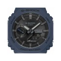 Casio G-Shock Analog-Digital Black Dial Watch for Men, Blue - GA-B2100-2ADR