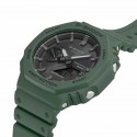 Casio G-Shock Analog-Digital Black Dial Watch for Men, Green - GA-B2100-3ADR