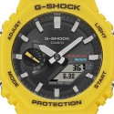 Casio G-Shock Analog-Digital Black Dial Watch for Men, Yellow - GA-B2100C-9ADR