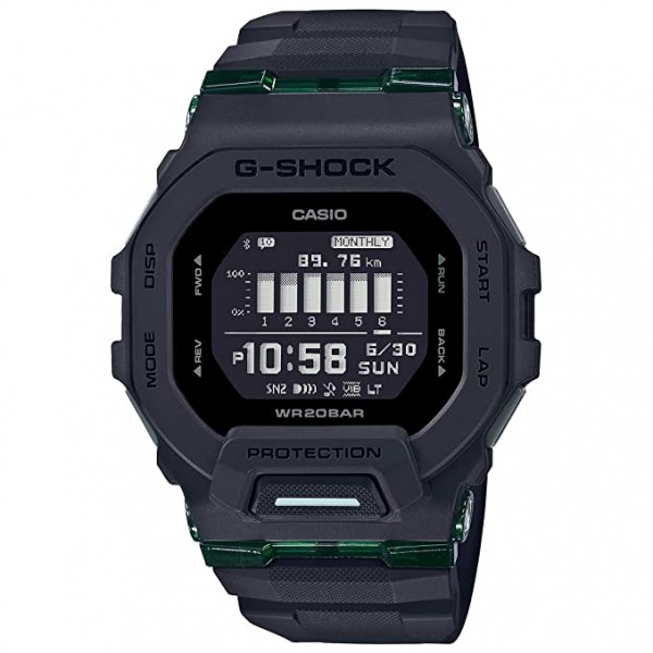 CASIO G-SHOCK Digital Watch, Black - GBD-200UU-1DR