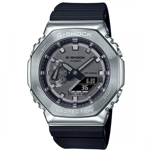 Casio G-Shock Analog-Digital Watch for Men, Black - GM-2100-1ADR