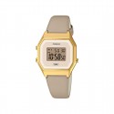 Casio Vintage Digital Pink Dial Watch for Women - LA680WEGL-5DF
