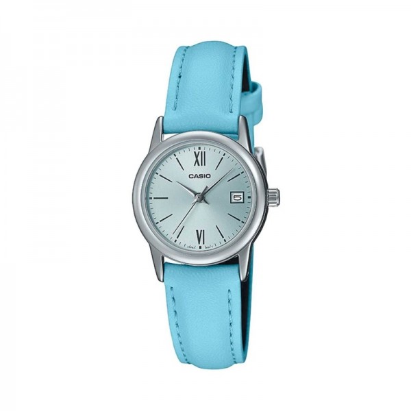 Casio Analog Leather Band Watch for Women - LTP-V002L-2B3UDF