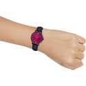 Casio Analog Red Dial Wristwatch for Women - LTP-VT02BL-4AUDF