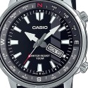 Casio Sports Analog Black Dial Resin Band Watch for Men - MTD-130-1AVDF