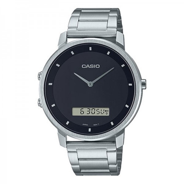 Casio Casual Black Dial Analog-Digital Watch for Men - MTP-B200D-1EDF