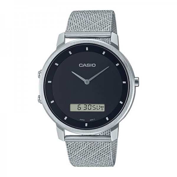 Casio Casual Black Dial Analog-Digital Watch for Men - MTP-B200M-1EDF