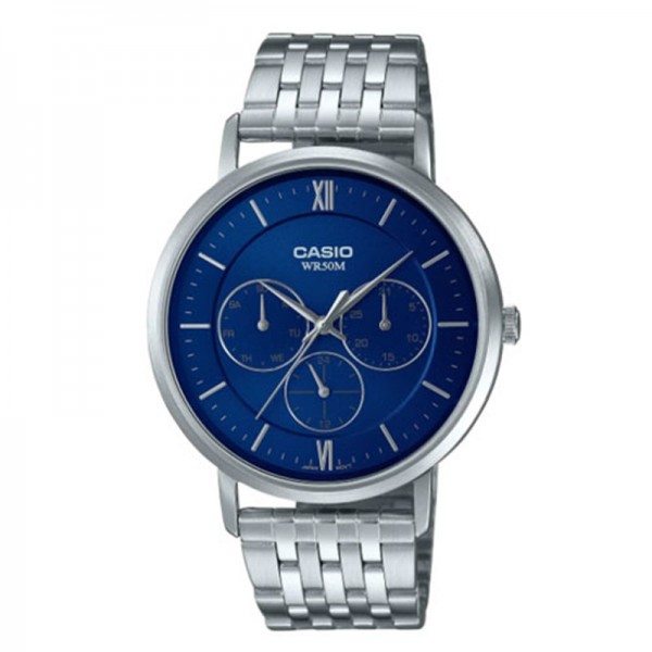 Casio Casual Analog Blue Dial Watch for Men - MTP-B300D-2AVDF