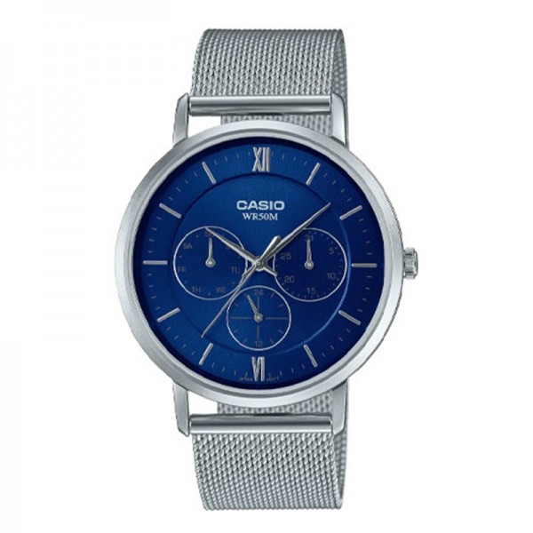 Casio Casual Analog Blue Dial Watch for Men - MTP-B300M-2AVDF
