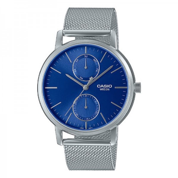 Casio Casual Analog Blue Dial Watch for Men - MTP-B310M-2AVDF