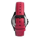 Casio Analog Leather Band Watch for Men, Red - MTP-E350BL-1BVDF